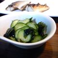 TATOCO's cooksnap of when they made さっぱり！きゅうりとわかめの酢物.