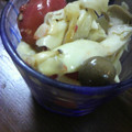 harumidori's cooksnap of when they made トマトときのこのさっぱりマリネ☆.