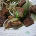 harumidori's cooksnap of when they made スパムとレタスの香ばし炒め.