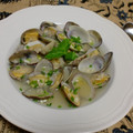 mihoA's cooksnap of when they made あさりのワイン蒸し～スープ仕立て～.
