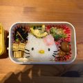 瑛ティーママ♡'s cooksnap of when they made キャラ弁☆キティちゃん弁当♡.