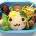 とーみママ's cooksnap of when they made ✿ふらわっち(≖益≖)♡キャラ弁✿.