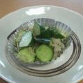 サーフブレイド's cooksnap of when they made お弁当に☆きゅうりのとろろ昆布和え.