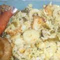 toshiebaba's cooksnap of when they made 青菜の漬物ピラフ♡.