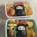 @cotton's cooksnap of when they made たまごっちキャラ＜ござるっち＞弁当（2005.11.15）.