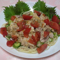 ★☆Ｒｉｕ☆★'s cooksnap of when they made 蒸し鶏のトマト甘酢だれ.
