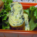 ゆうかりコアラ's cooksnap of when they made しらすとのりの卵焼き.