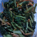 ＊龍＊'s cooksnap of when they made おいしいエコ★大根の葉の炒め物.