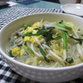 えみんちゅ＊'s cooksnap of when they made 節約レシピ★中華風もやしと春雨の卵とじ.