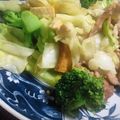 羽尼うに's cooksnap of when they made キャベツと油揚げ☆色々野菜の炒めもの.