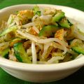おらんでう～たん's cooksnap of when they made もやしとキュウリの胡麻和え.