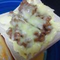 さっちん．'s cooksnap of when they made 朝の栄養補給！チーズ＆納豆トースト.