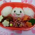 harukayu's cooksnap of when they made シナモン弁当　(キャラ弁).
