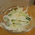 ゆまこたん's cooksnap of when they made お惣菜屋の味！大根の美味いゴママヨサラダ.