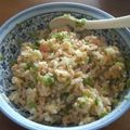 サーフブレイド's cooksnap of when they made 鮭フレークレタス炒飯☆彡.