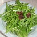 きらり流れ星's cooksnap of when they made 【付け合せ】水菜のサラダ【パスタなどに】.