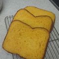 サーフブレイド's cooksnap of when they made にんじん食パン（MKホームベーカリー）.