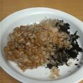 サーフブレイド's cooksnap of when they made おつまみ納豆⑦ひじき.