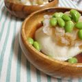 いちはな's cooksnap of when they made 枝豆とくずし豆腐のおろしポン酢あえ.