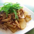 sacoママ's cooksnap of when they made キノコと蓮根★しゃっきりアンチョビ炒め.