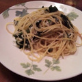 umizarusuki's cooksnap of when they made ワカメとしらすの和風パスタ.