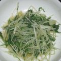 toshiebaba's cooksnap of when they made 水菜の簡単辛子和え.