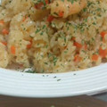 マーポン's cooksnap of when they made つやつや！炊飯器でほっとけエビピラフ！.