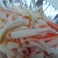 ミッキ75's cooksnap of when they made お弁当に♪かにかまの柚子胡椒和え.
