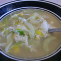 ハナ☆クロ's cooksnap of when they made セロリとコーンの卵とろみスープ.