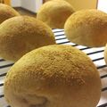 ユーハム's cooksnap of when they made きな粉のパン.
