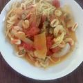 salymama's cooksnap of when they made うまうまシーフードトマトパスタ.