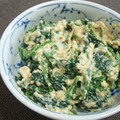 cocozoe's cooksnap of when they made ✿母のほうれん草で白和え✿.