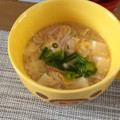 こうのとりヒロシ's cooksnap of when they made ☆豆腐とカニカマとえのきのスープ☆.