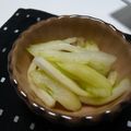 とみィ's cooksnap of when they made セロリの浅漬け.