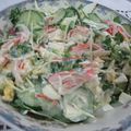 miyuki12's cooksnap of when they made 母の味☆赤黄緑かいわれサラダ.