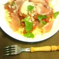 Mari0204's cooksnap of when they made ★フレッシュバジルとベーコントマトの冷製パスタ★.