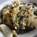 canno's cooksnap of when they made わらびと卵の炒め物♪.