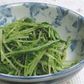 umemodoki's cooksnap of when they made 水菜と香味野菜の和えサラダ.