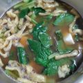 マキマキ913's cooksnap of when they made 美味しい！小松菜と油揚げと豆腐のお味噌汁.