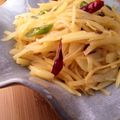 Giant corn's cooksnap of when they made 中華街のおつまみ・酸っぱ辛いジャガイモ.