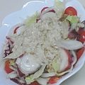 にゃん子っち's cooksnap of when they made たこのカルパッチョにとろ～り長芋のせ~☆.