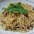 KASEN's cooksnap of when they made きのことツナのパスタ♪.