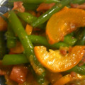 ange216's cooksnap of when they made いんげんとベーコンのオイスター炒め.