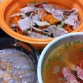 ゆうじろう88's cooksnap of when they made ルクエで♪野菜と豚肉の蒸ししゃぶ〜.