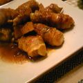 yucca**'s cooksnap of when they made 肉巻きねぎ（甘辛生姜たれ）.
