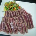 蓮瑞葉's cooksnap of when they made たたき風♪マグロの黒胡椒焼.