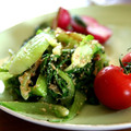 noamanma's cooksnap of when they made 青梗菜の胡麻鰹節和え.