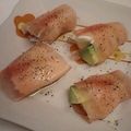 龍青空ママ's cooksnap of when they made リンゴとアボカドと生ハムと。.
