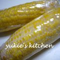 yukiはぴ's cooksnap of when they made 蒸しとうもろこし＆シワにならない保存法.