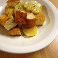 かのんママ（'-'*）'s cooksnap of when they made じゃが芋と厚揚げのマヨ醤油炒め☆.